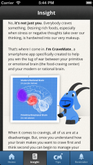 Hello CraveMate™, Goodbye Junk Food!!! A simple and creative smartphone app designed to help you end hardwired junk food cravings and unhealthy eating habits.